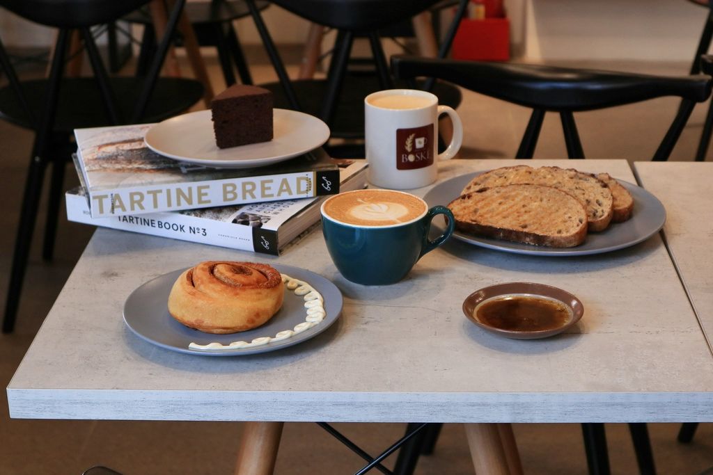 【台中北屯】BOSKE Bakery Cafe 咖啡麵包坊：來自加州舊金山道地風味 /低碳生酮食廳、無麩質飲食 @女子的休假計劃