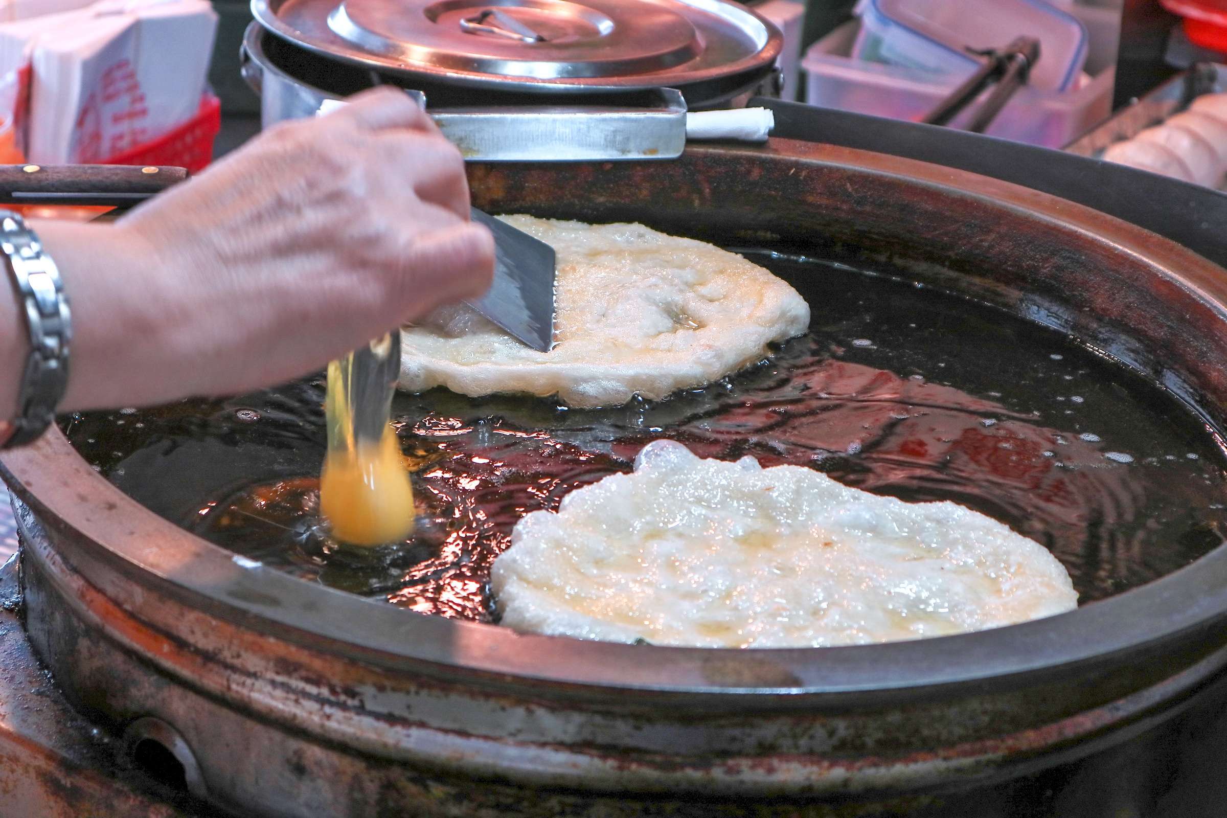 冬山金珠蔥油餅：宜蘭人氣必吃街頭美食，食尚玩家大推薦/外帶 @女子的休假計劃