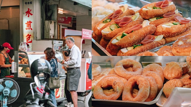 科博館水煎包｜50年排隊美食老店，激推30元潛艇堡神級美味(外帶) @女子的休假計劃