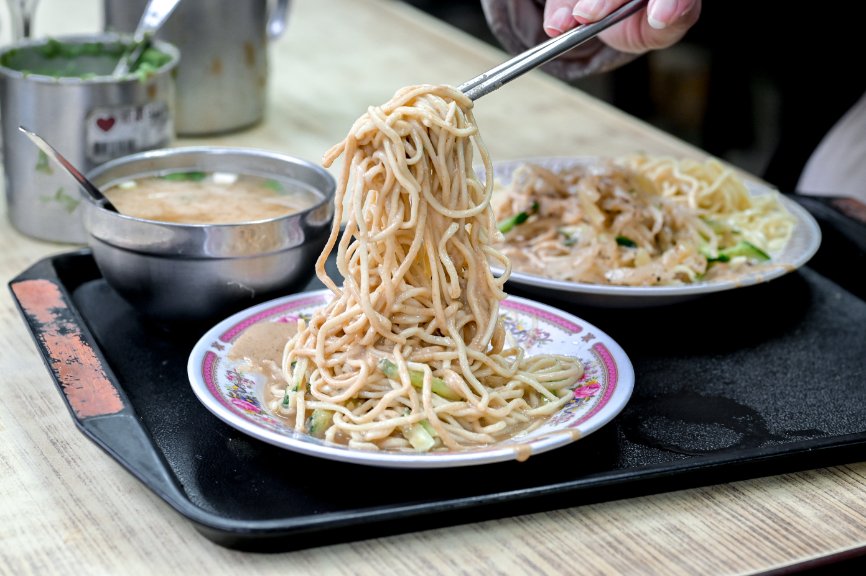 福德涼麵：台北老字號24小時營業涼麵/興安街排隊美食人氣小吃/外帶 @女子的休假計劃