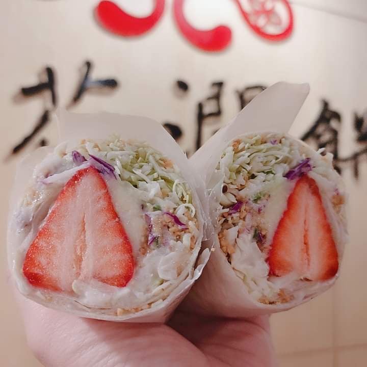 【新竹早餐】桂花潤餅，新竹中央市場超人氣潤餅(外帶) @女子的休假計劃