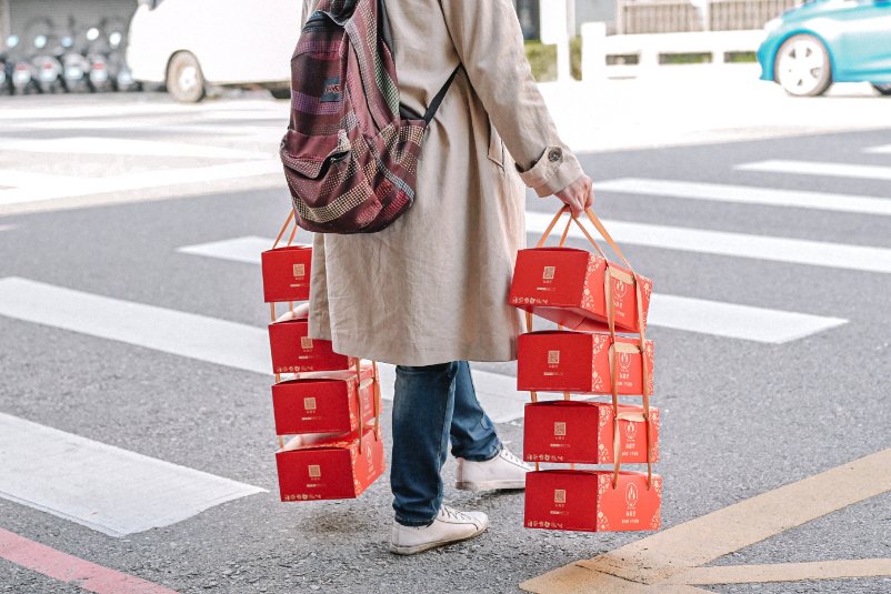 似錦堂手工蛋捲：超狂伴手禮，沒有預購去門市只有撲空的命運/外帶 @女子的休假計劃