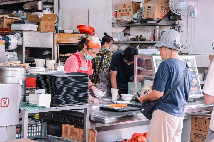 寬來順早餐店｜果貿市場超人氣排隊美食，12元肉包最受歡迎(外帶) @女子的休假計劃