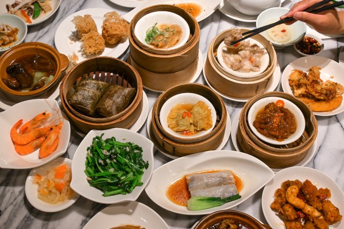 故宮晶華吃到飽 | 港式飲茶點心超過50道菜色，港點吃到飽任意點，哈根達斯冰淇淋外帶 @女子的休假計劃