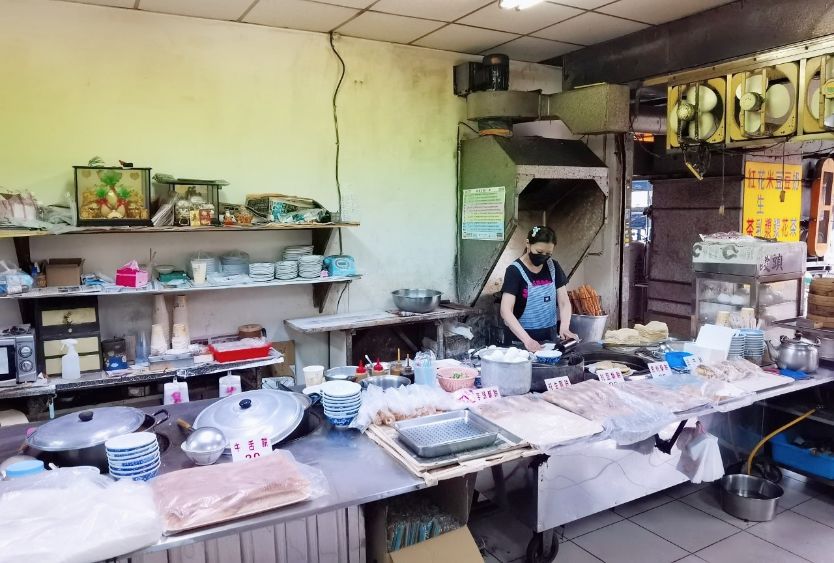 【新莊美食】豐年街世界豆漿大王，新莊早餐必點手工蛋餅配花生湯很推薦/菜單外帶 @女子的休假計劃
