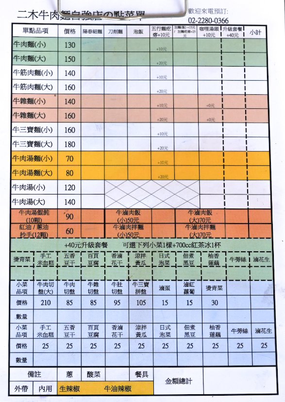 【三重美食】二木牛肉麵自強店，咖哩牛雜麵獨特濃郁好滋味，點套餐更划算/三重牛肉麵推薦/外帶 @女子的休假計劃