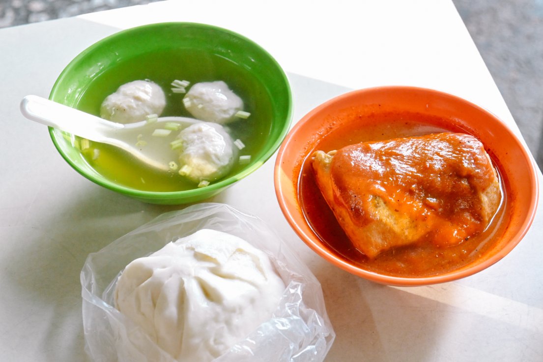 【台北美食】淡水文化阿給：在地人大推必吃周杰倫套餐，真理街排隊美食推薦/外帶 @女子的休假計劃