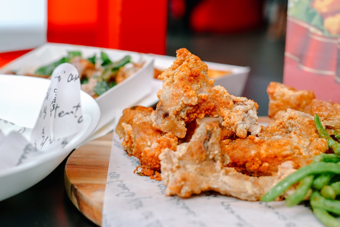 台灣鹽酥雞西門直營店｜超過百種炸物素食葷食可選擇附內用區(外帶) @女子的休假計劃