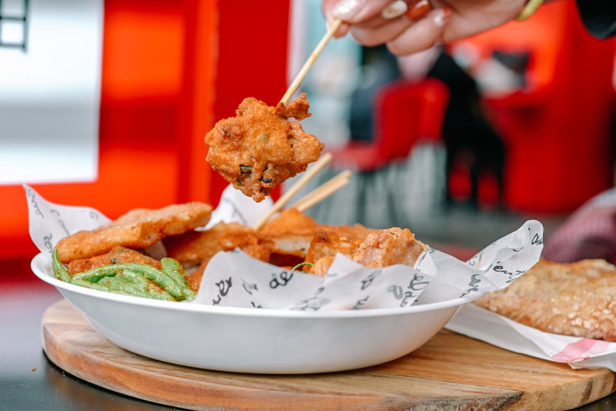 台灣鹽酥雞西門直營店｜超過百種炸物素食葷食可選擇附內用區(外帶) @女子的休假計劃