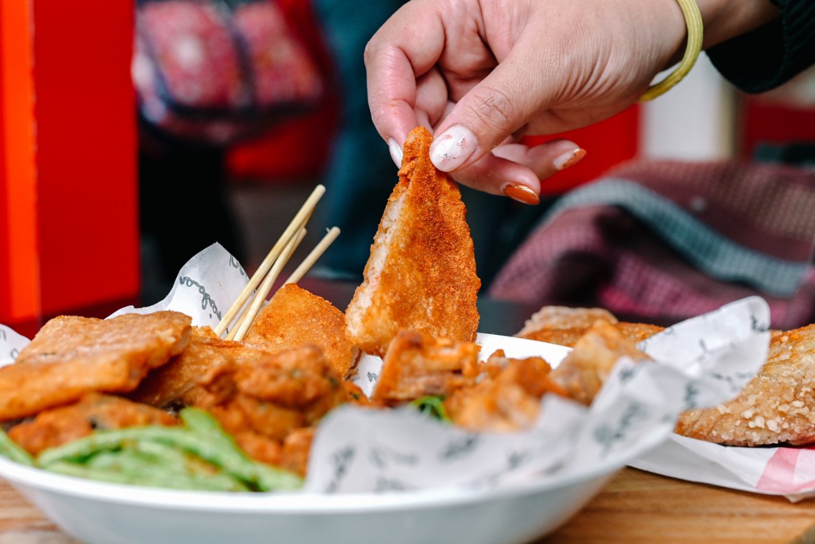 台灣鹽酥雞西門直營店｜超過百種炸物素食葷食可選擇附內用區(外帶) @女子的休假計劃