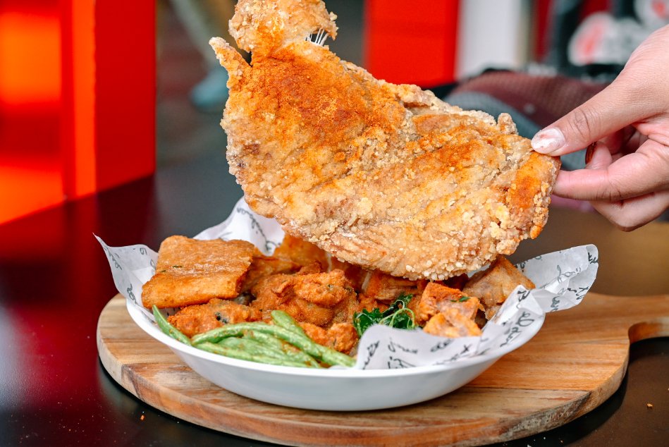 台灣鹽酥雞西門直營店｜超過百種炸物素食葷食可選擇附內用區(外帶) @女子的休假計劃