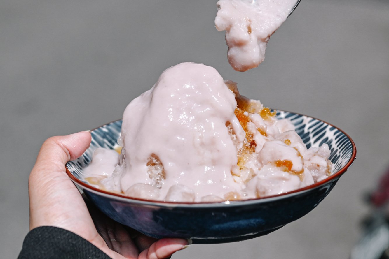 【台北甜點美食】杏福冰館，晴光市場芋頭牛奶冰推薦，中山國小站美食/杏福冰館菜單 @女子的休假計劃