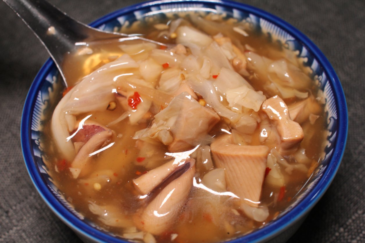 高記生炒魷魚｜四樣全制霸百元有找/板橋黃石市場美食(外帶) @女子的休假計劃