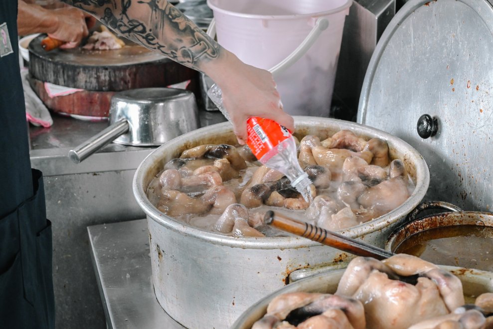 青菜園｜陽明山美食竹子湖土雞推薦，可訂位附停車場(外帶) @女子的休假計劃