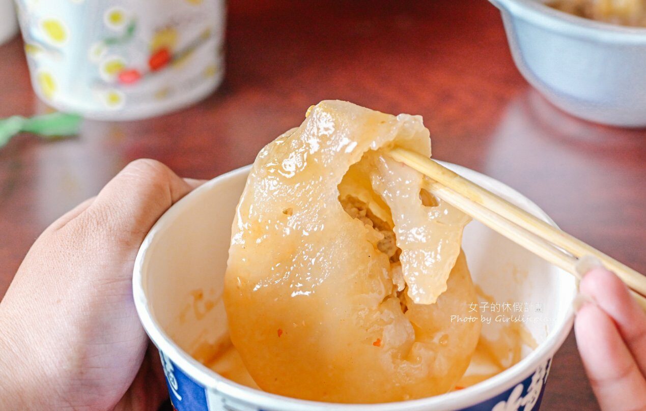 楊州肉圓芋丸｜食尚玩家推薦，人氣必吃芋丸肉圓(外帶) @女子的休假計劃