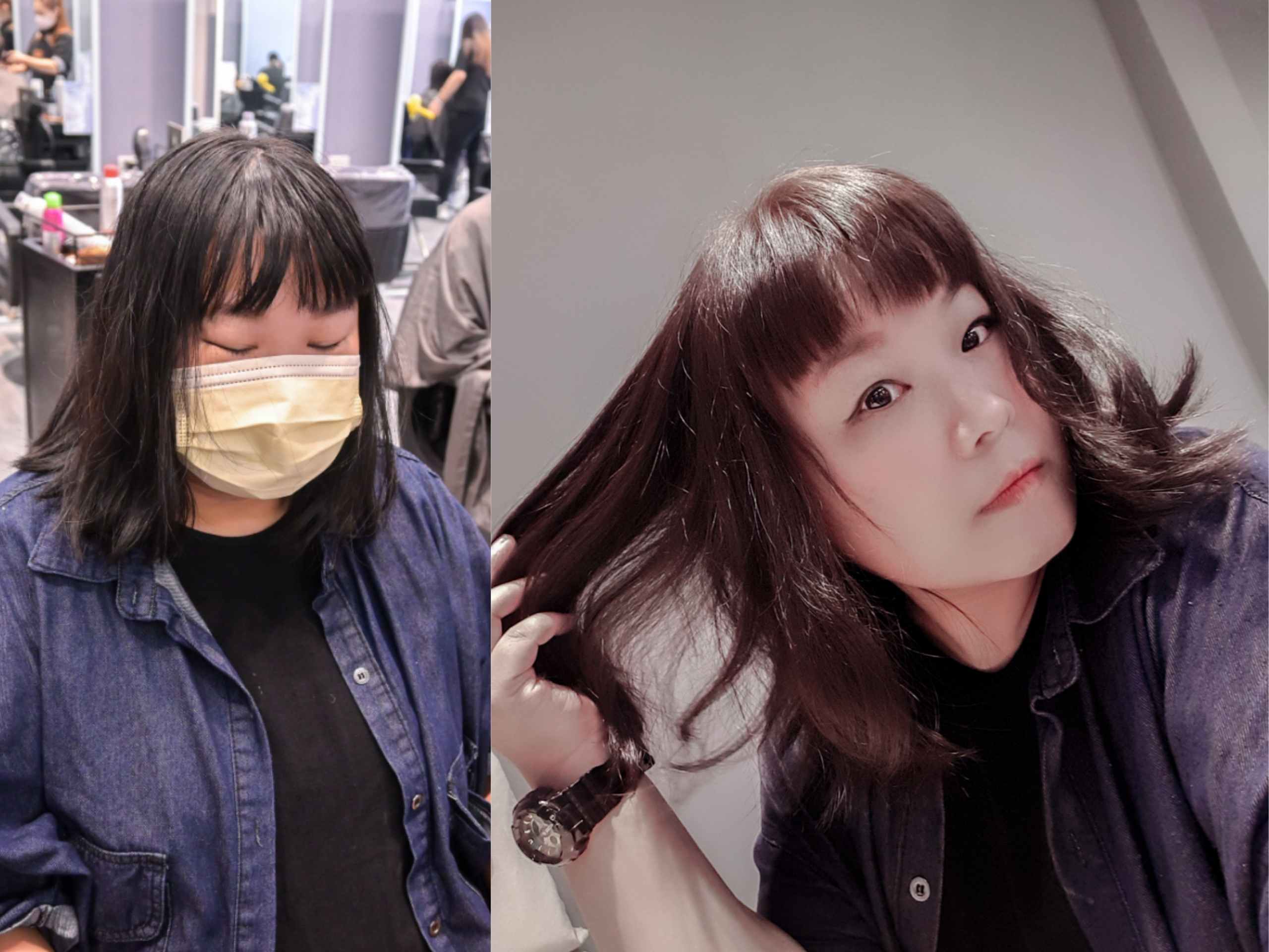 Wor hair泰山店，女生不分長度染或燙含洗含剪1500元，剪髮250元超級划算/泰山染髮推薦 @女子的休假計劃