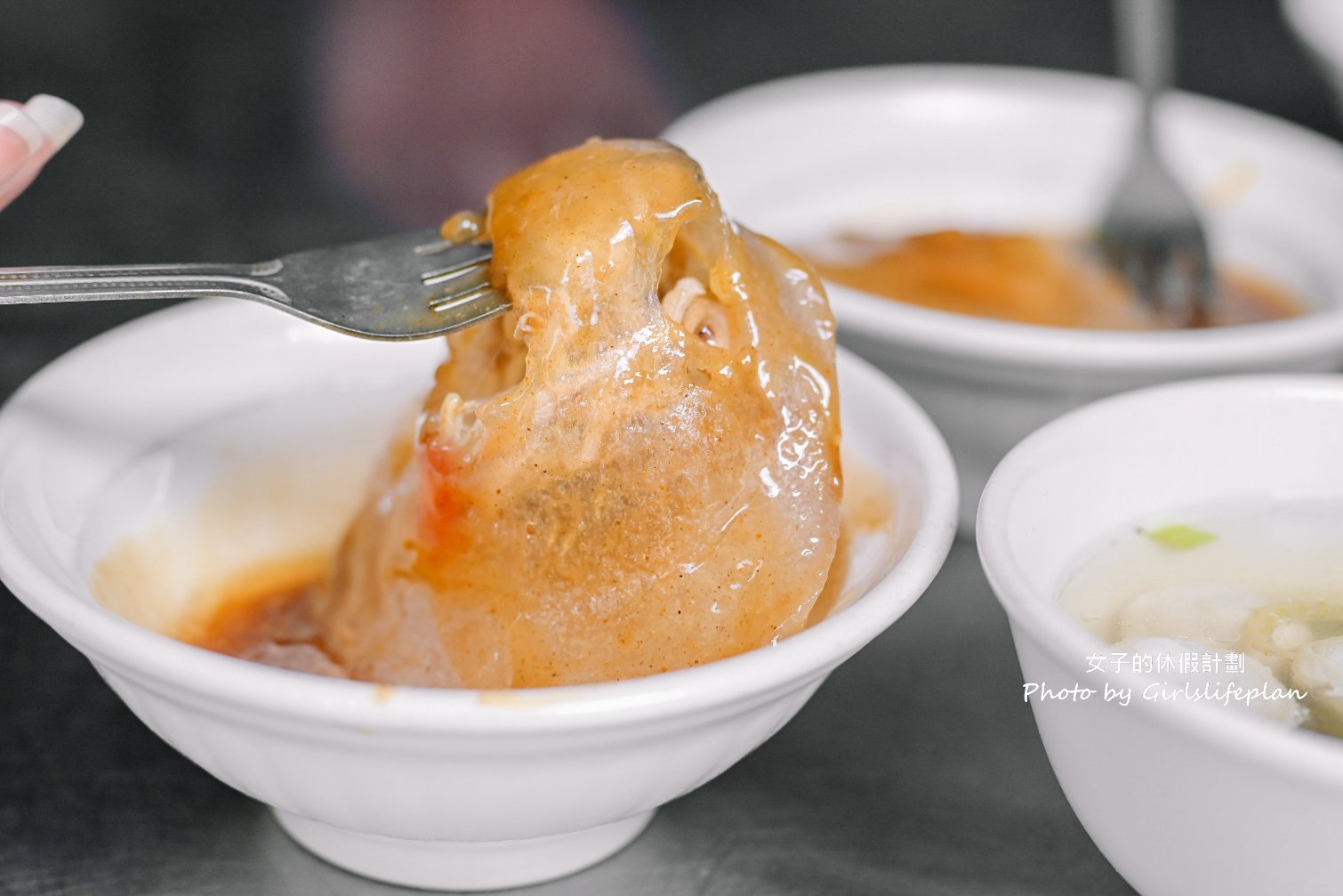 彰化燒肉圓｜八卦山下60年肉圓老店，肉圓30元脆丸湯10元(外帶) @女子的休假計劃