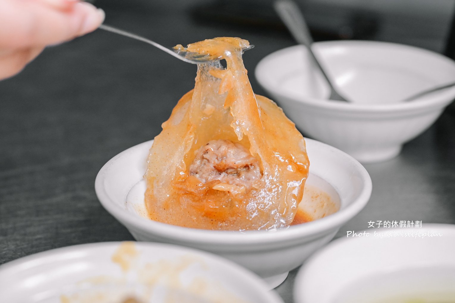 彰化燒肉圓｜八卦山下60年肉圓老店，肉圓30元脆丸湯10元(外帶) @女子的休假計劃