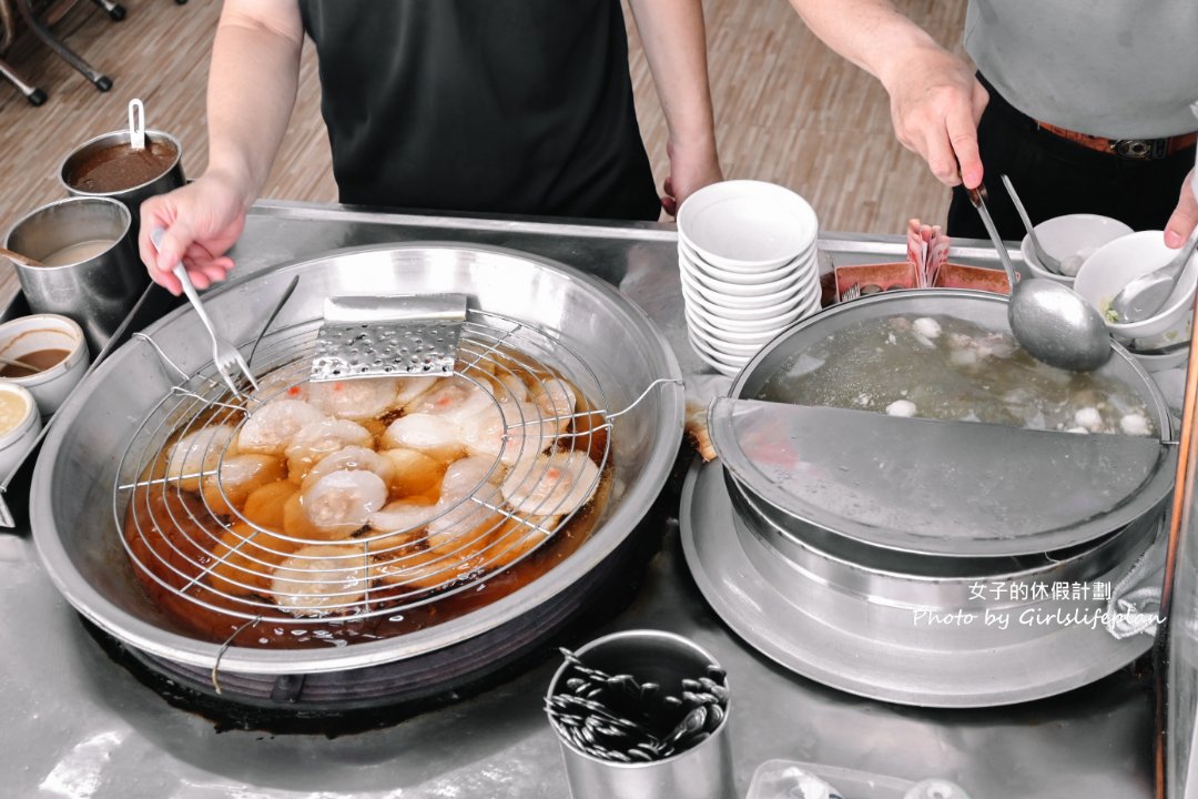彰化燒肉圓｜八卦山下60年肉圓老店，肉圓30元脆丸湯10元(外帶) @女子的休假計劃