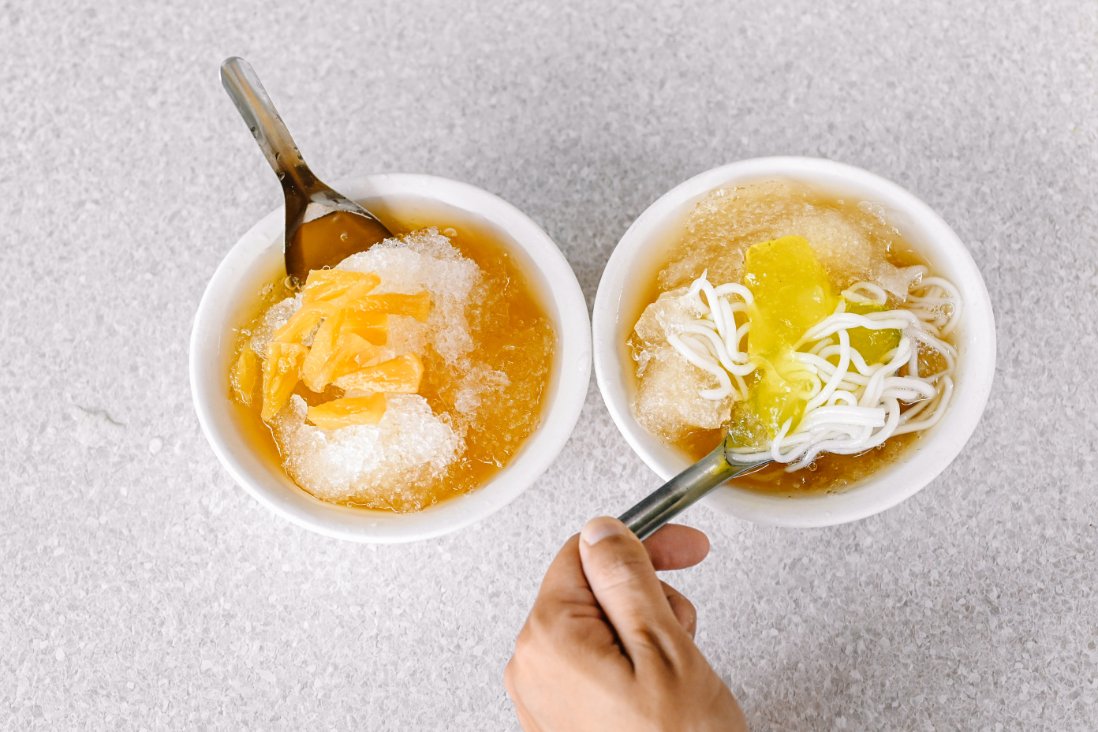 【彰化鹿港美食】發記粉粿冰，在地人都吃這間古早味粉粿冰每碗30元，排隊美食人氣必吃/外帶 @女子的休假計劃