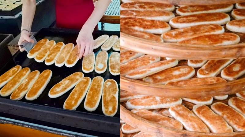 板橋梅華珍鹿港牛舌餅｜在地超過30年美食買一包牛舌餅送一片(外帶) @女子的休假計劃