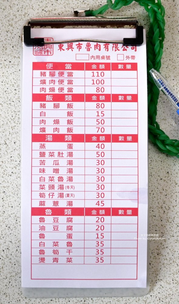 東興市魯肉義，鄉民激推從早上11點營業到凌晨五點超人氣滷肉飯店，酸菜免費吃到飽/外帶 @女子的休假計劃