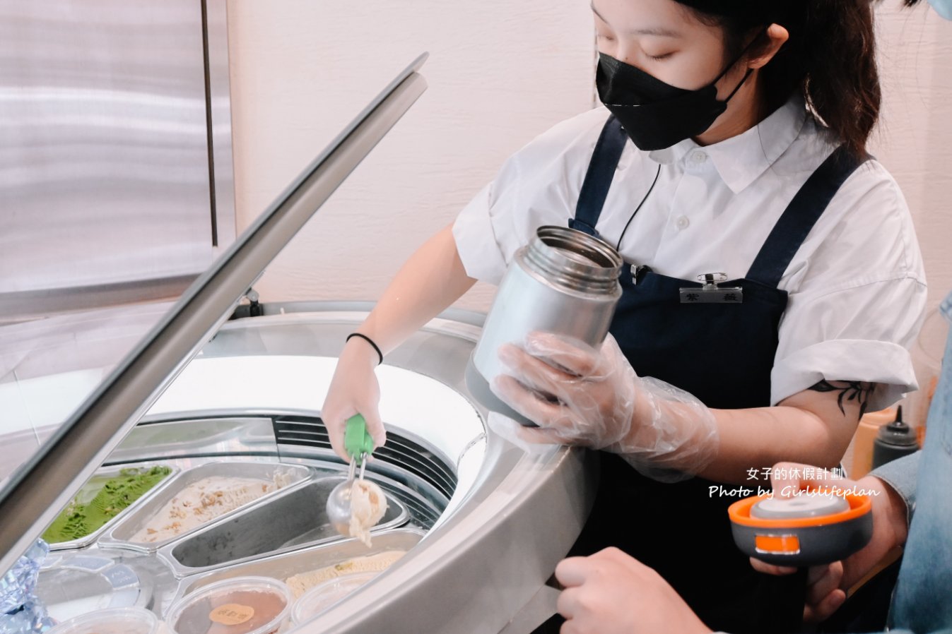 【桃園中壢美食】張豐盛商行，百年老店花生之家冰淇淋必吃(外帶) @女子的休假計劃