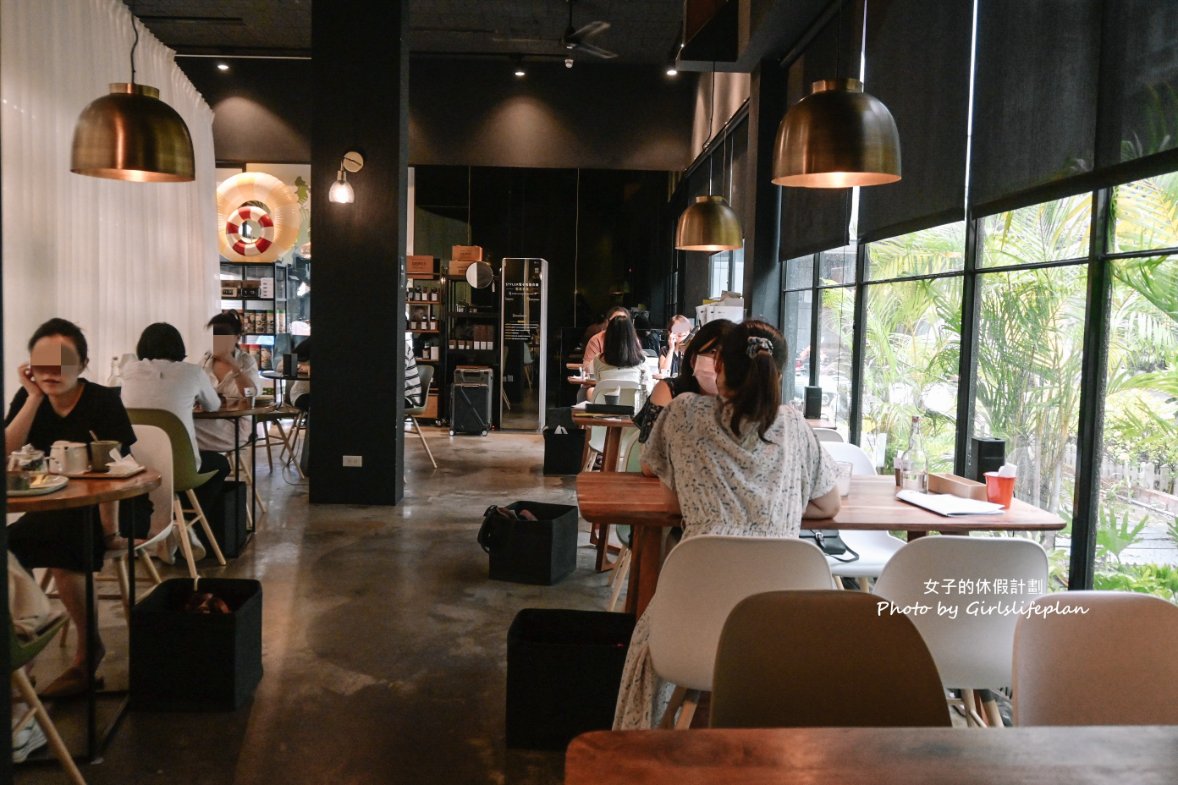瑪黑家居 x P&T柏林茶館中山門市，超質感咖啡廳，夏日聯名款超透沁涼，布里歐甜點一吃就戀愛了 @女子的休假計劃