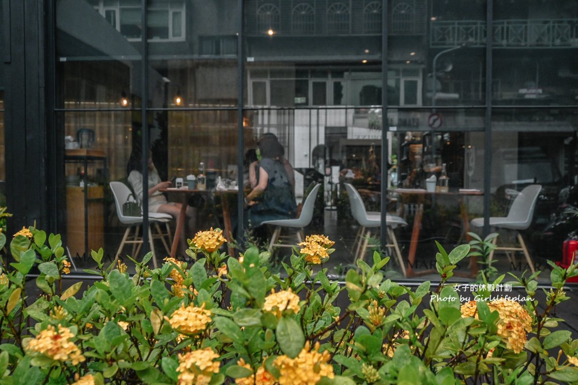 瑪黑家居 x P&T柏林茶館中山門市，超質感咖啡廳，夏日聯名款超透沁涼，布里歐甜點一吃就戀愛了 @女子的休假計劃
