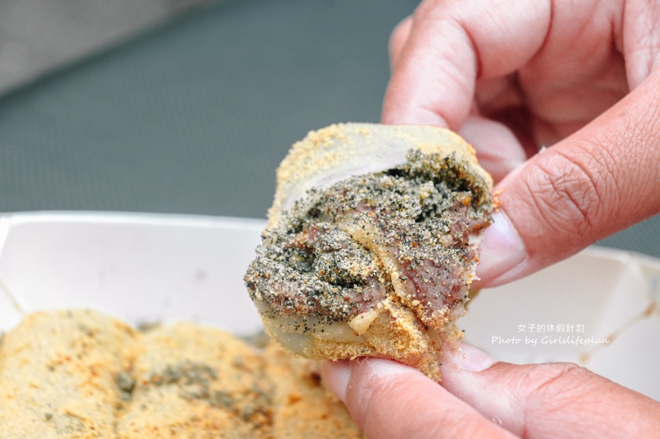 洪記草屯麻糬｜一賣就是50年麻糬老店，一顆15元硬是比別間大兩倍(外帶) @女子的休假計劃