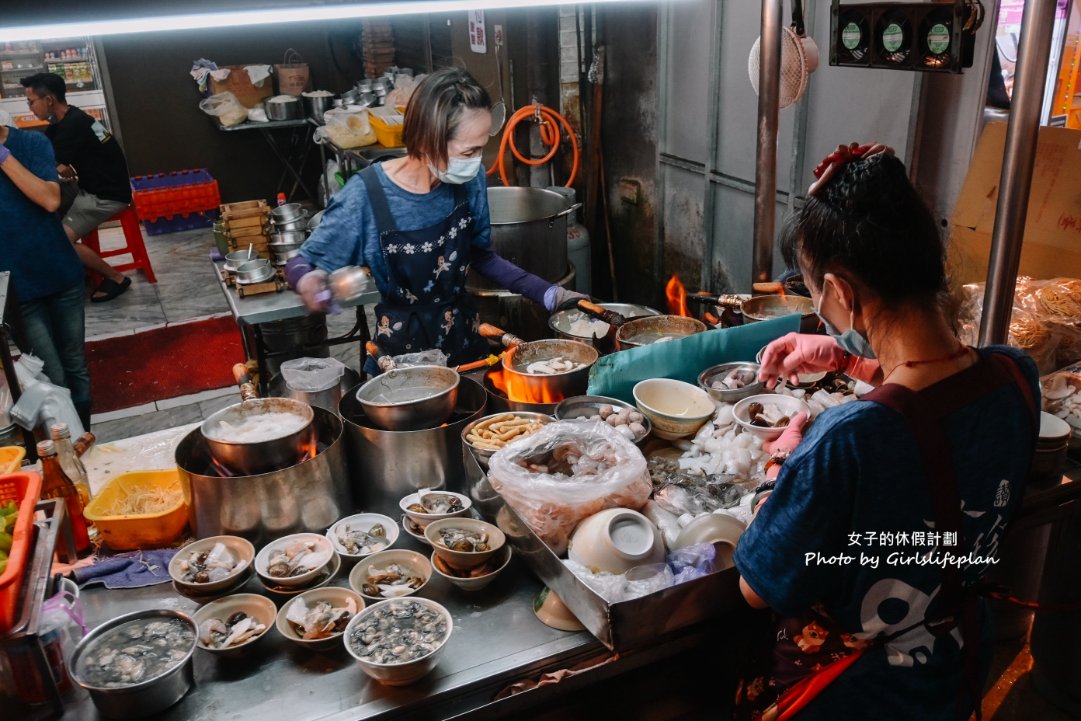 珍珍蚵仔煎海產粥｜開到凌晨4點文化路夜市深夜美食(外帶) @女子的休假計劃