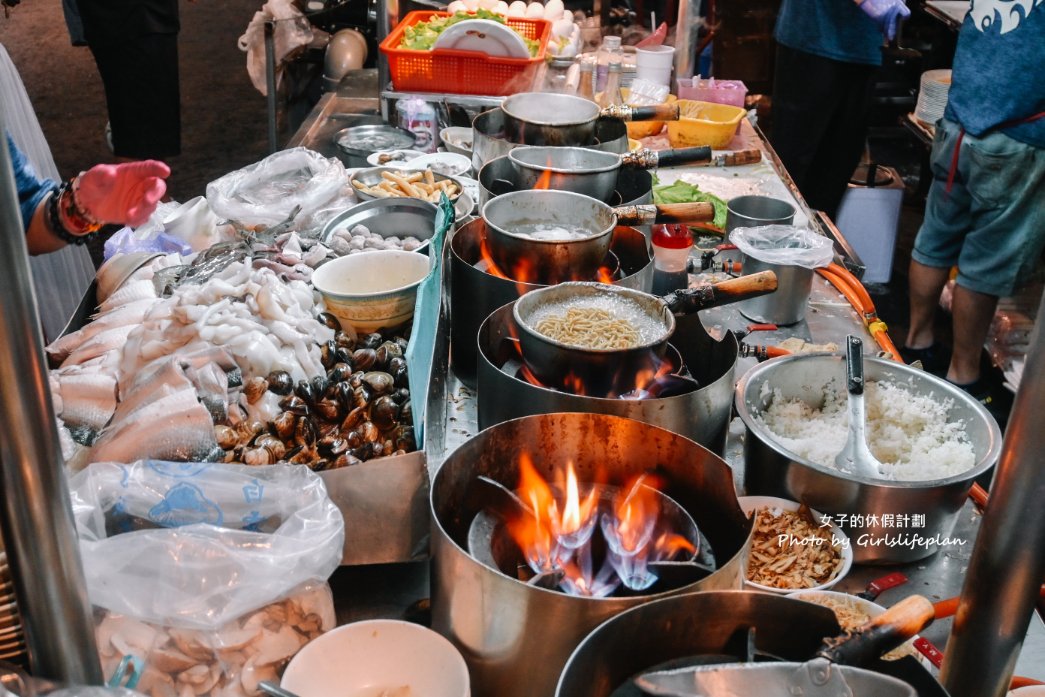 珍珍蚵仔煎海產粥｜開到凌晨4點文化夜市深夜美食(外帶) @女子的休假計劃