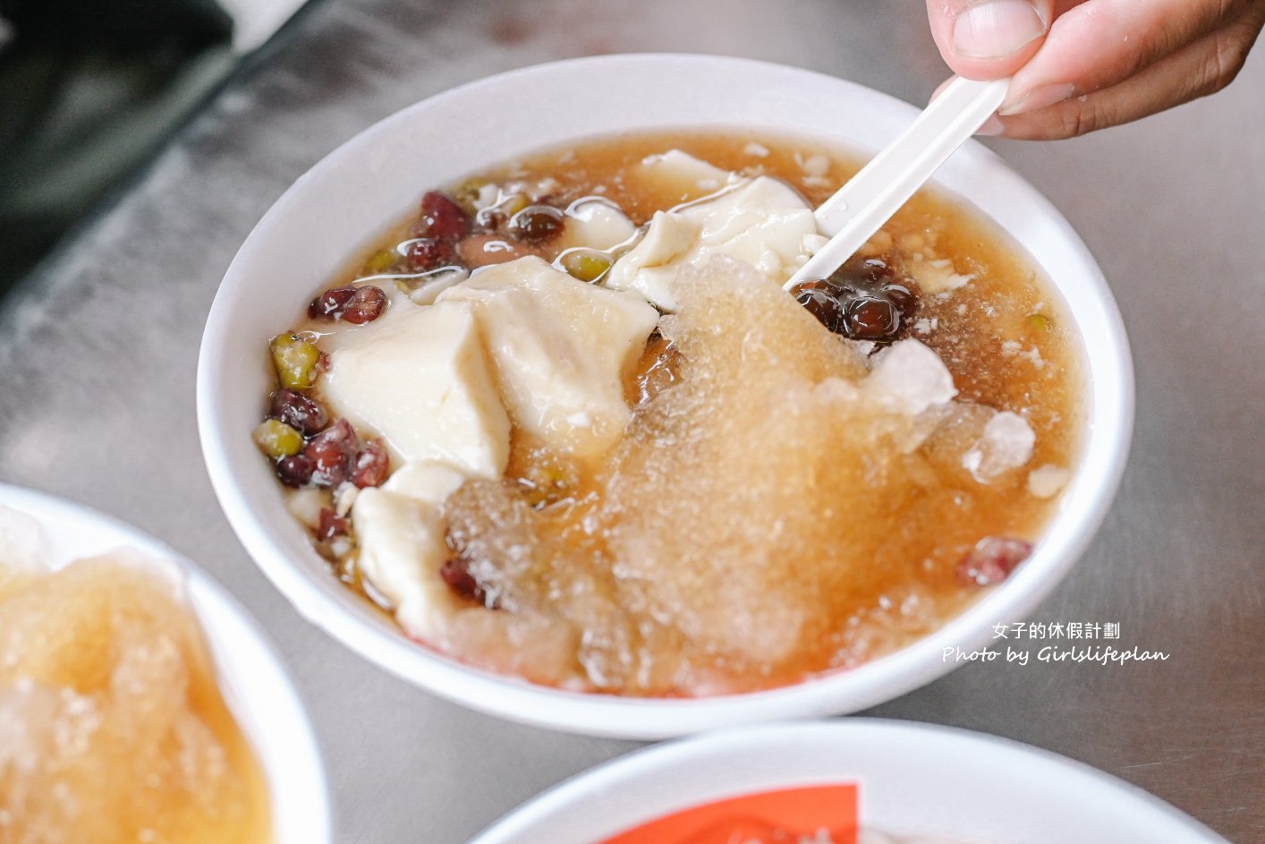 【鹿港美食】港城施豆花，食尚玩家推薦(外帶) @女子的休假計劃