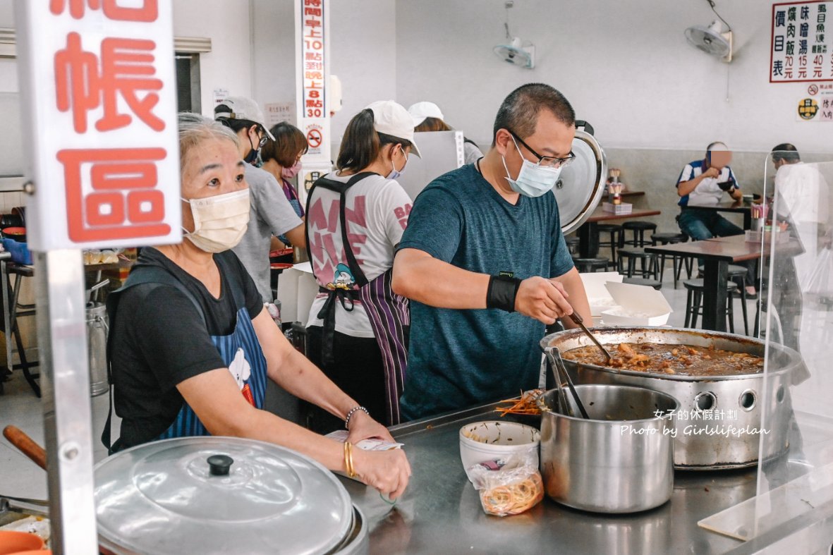 華喜爌肉飯｜在地超過30年名店可挑選肥瘦爌肉飯(外帶) @女子的休假計劃