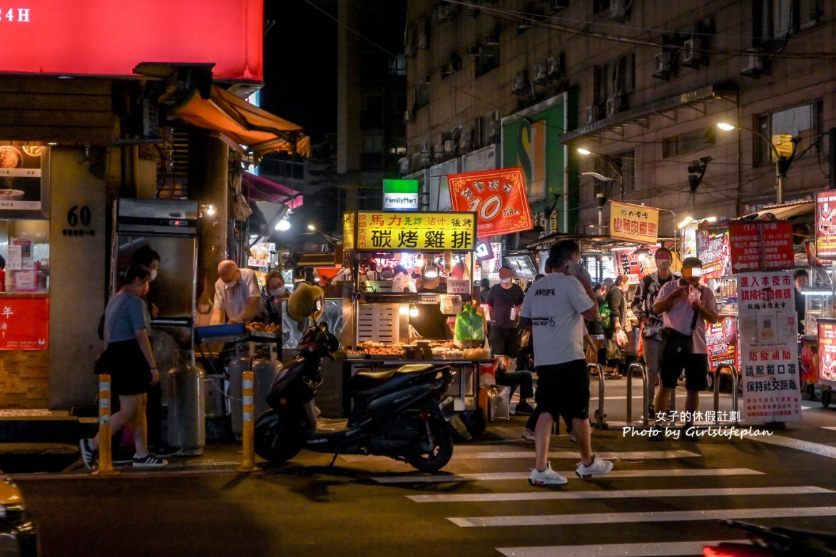 【南雅夜市】馬力碳烤雞排，7種口味可切、不切碳烤雞排(外帶) @女子的休假計劃