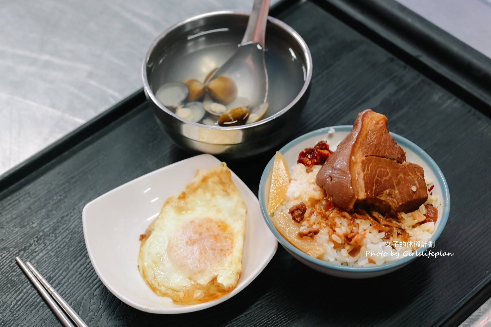 山河魯肉飯｜排隊人氣美食爌肉飯 (台中第二市場) @女子的休假計劃