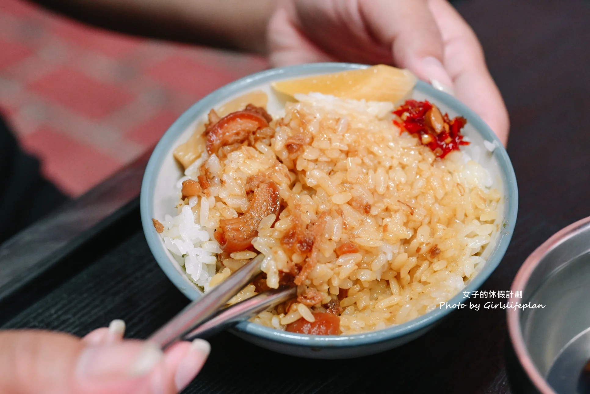 山河魯肉飯｜排隊人氣美食爌肉飯 (台中第二市場) @女子的休假計劃