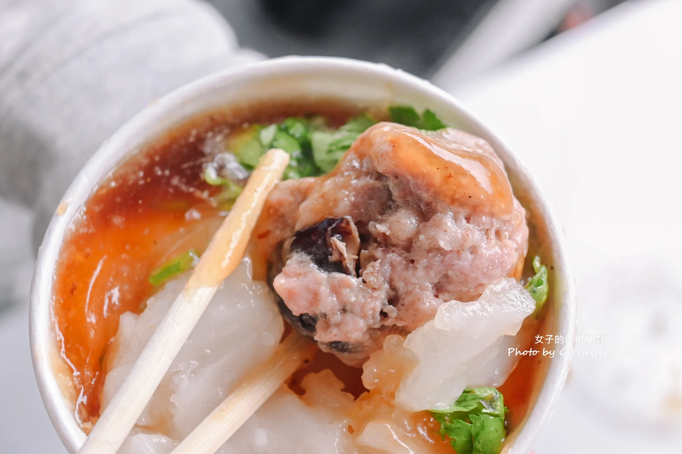 阿淑清蒸肉圓｜在地人氣銅板美食推薦(菜單) @女子的休假計劃