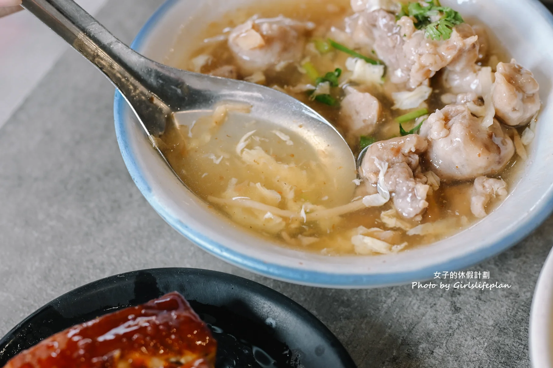 【新北美食】大胖肉焿 莒光店｜在地人氣美食可免費加肉羹湯(外帶) @女子的休假計劃