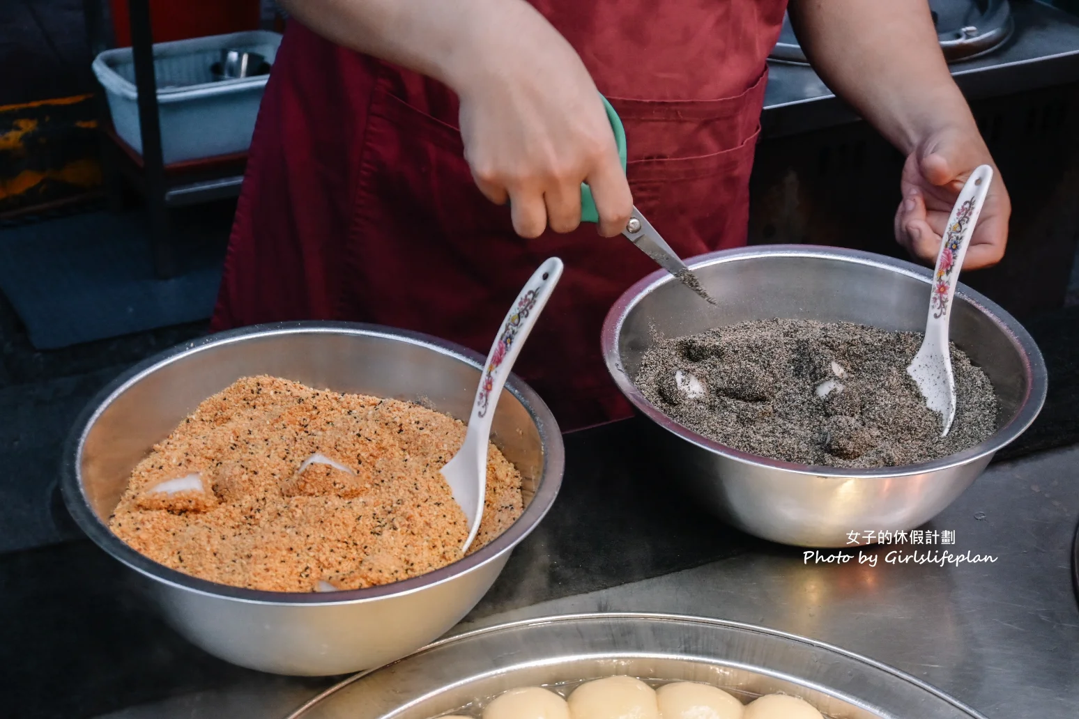 林振櫂燒麻糬(林記燒麻糬)｜寧夏夜市必吃美食(外帶) @女子的休假計劃