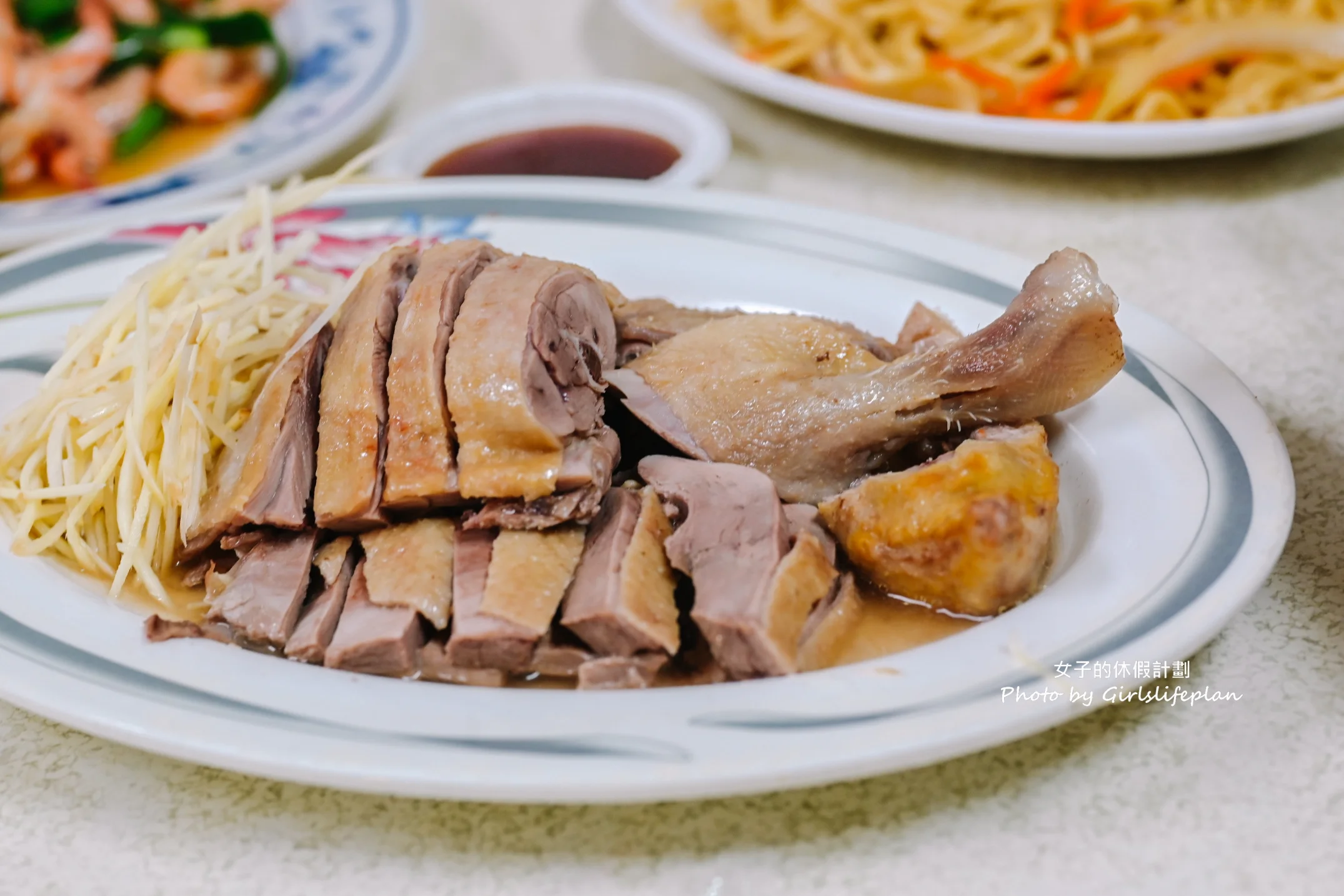 金山廟口金包里鴨肉 | 想吃自己端金山老街美食(外帶) @女子的休假計劃