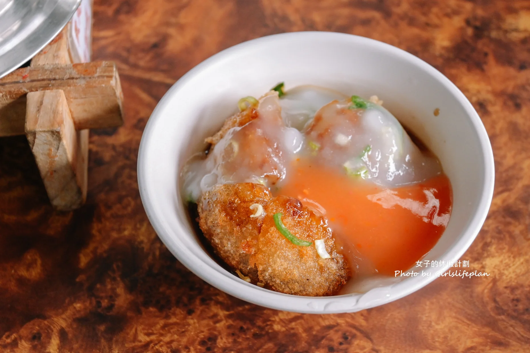 吳記脆皮肉圓｜超人氣排隊美食脆皮肉圓45元不好吃免錢(外帶) @女子的休假計劃