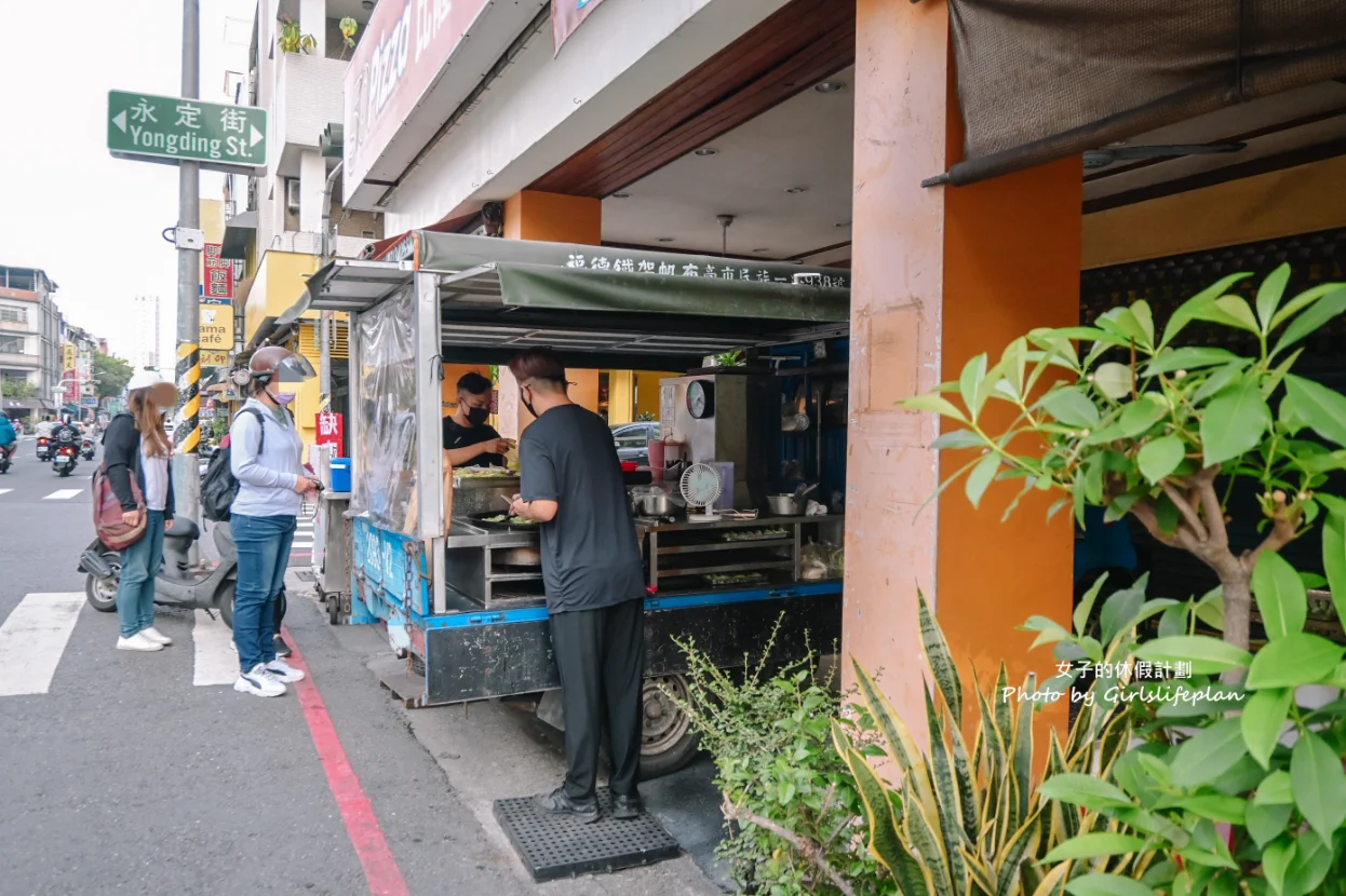 【高雄早餐】巷口鍋貼，網路上查無資訊超神祕綠鍋貼攤車(外帶) @女子的休假計劃