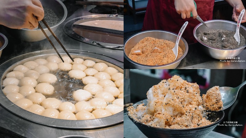 林振櫂燒麻糬(林記燒麻糬)｜寧夏夜市必吃美食(外帶) @女子的休假計劃