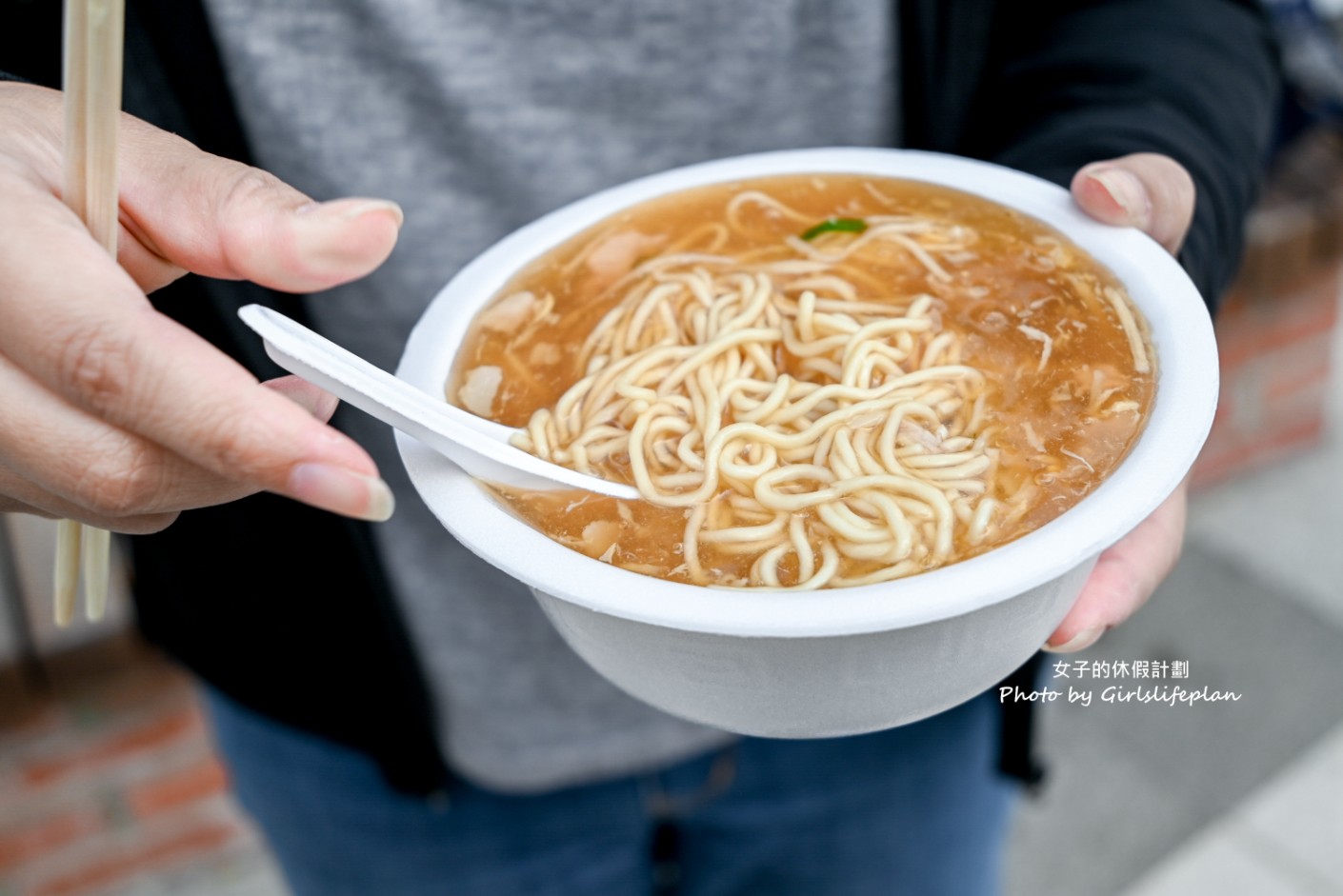 飛在香菇肉羹｜行家才知道超低調百年肉羹老店(外帶) @女子的休假計劃