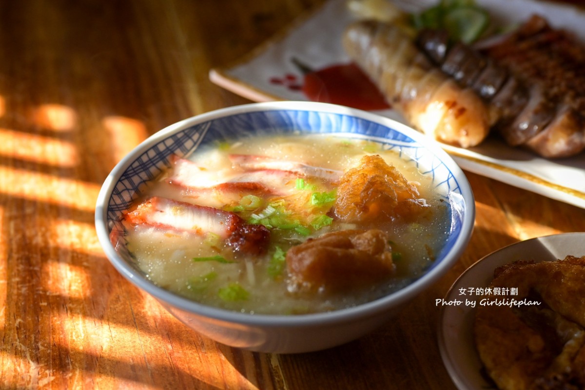 台客燒肉粥｜米其林必比登推薦營業至凌晨傳統古早味小吃(外帶) @女子的休假計劃