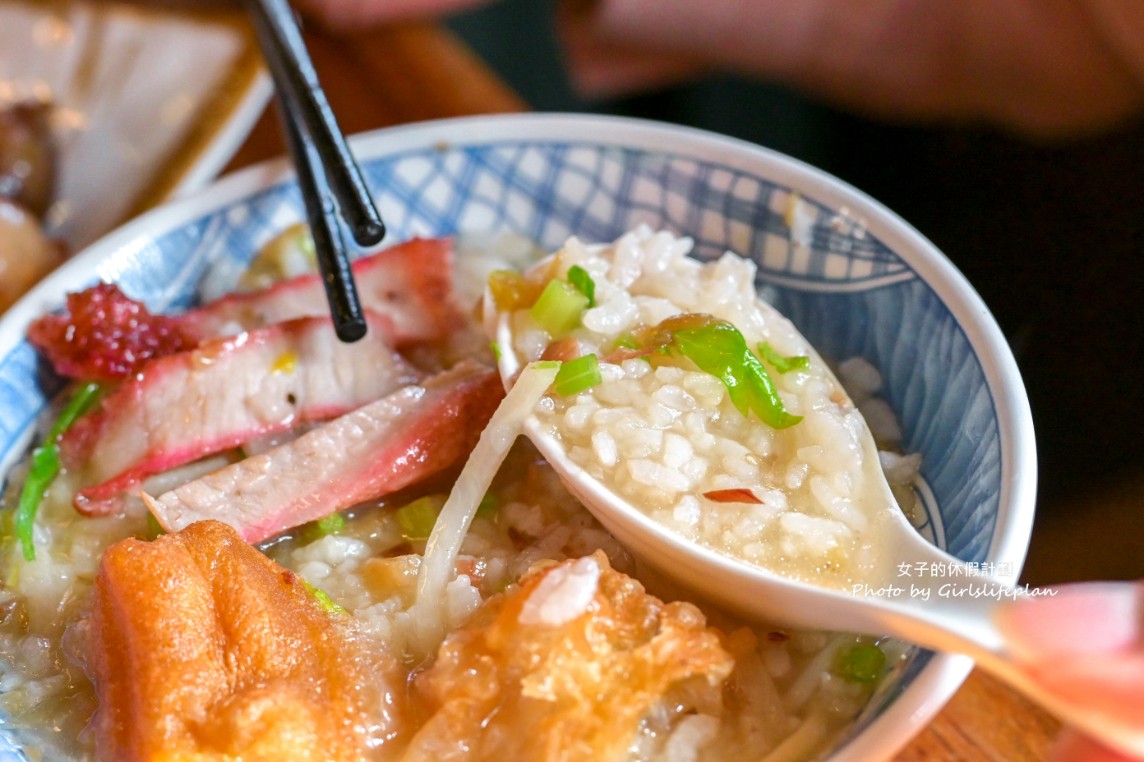 台客燒肉粥｜米其林必比登推薦營業至凌晨傳統古早味小吃(外帶) @女子的休假計劃