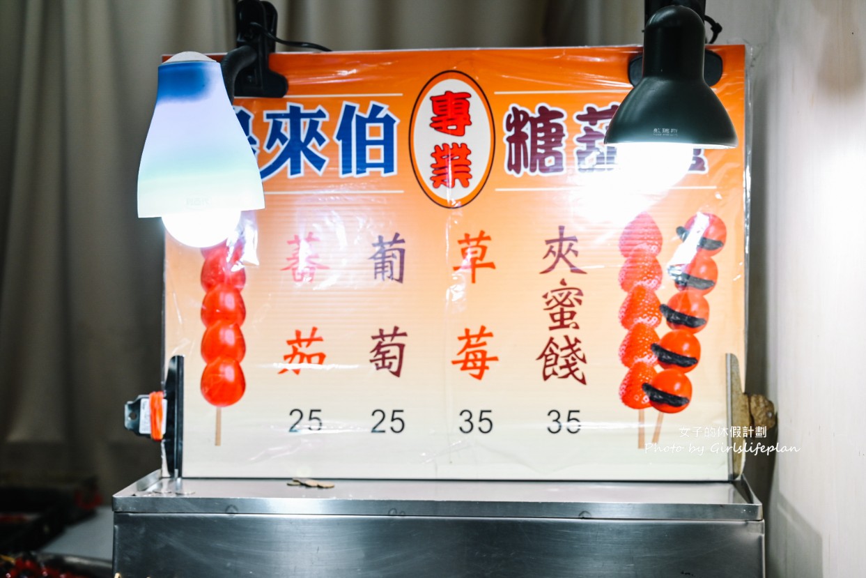 鳥來伯糖葫蘆 | 排隊美食糖葫蘆25元草莓最受歡迎(外帶) @女子的休假計劃