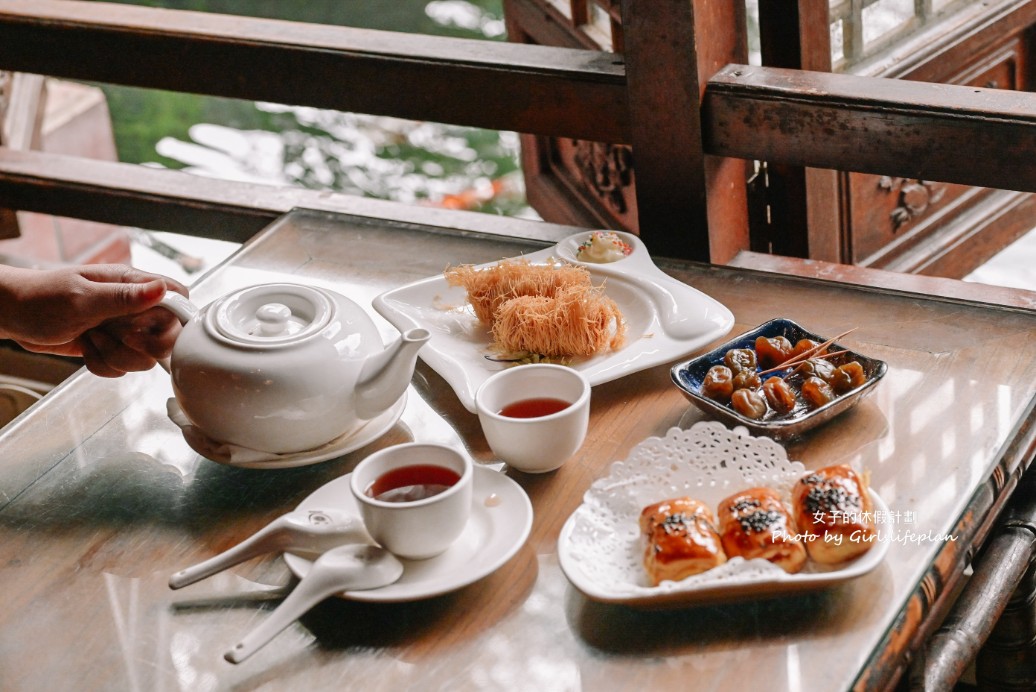 竹居茶樓｜古色古香江南風茶樓吃港點邊餵魚超愜意(菜單) @女子的休假計劃
