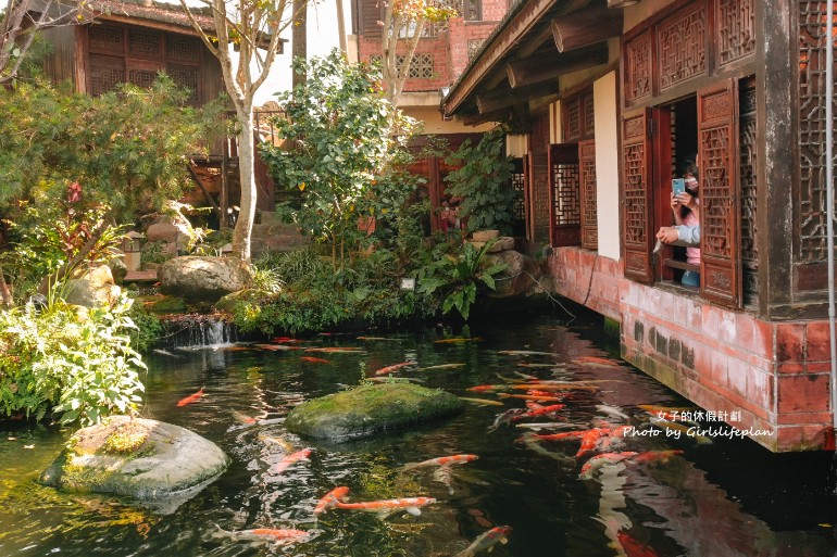 竹居茶樓｜古色古香江南風茶樓吃港點邊餵魚超愜意(菜單) @女子的休假計劃